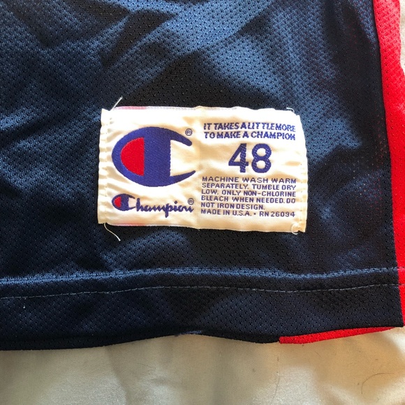 VINTAGE CHAMPION HARDAWAY 1996 USA OLYMPIC JERSEY - Picture 3 of 3